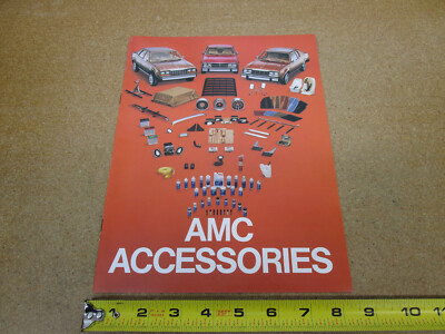 1983 AMC AMX Pacer Eagle Spirit Accessories sales brochure 8 pg  ORIGINAL
