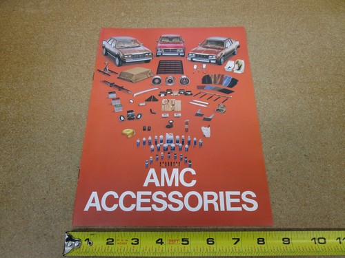 1983 AMC AMX Pacer Eagle Spirit Accessories sales brochure 8 pg ORIGINAL