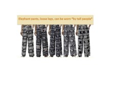 New Trousers Thai Elephant Pants Yoga and Exercise Unisex Freesize