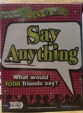 Say Anything Board Game Teen Party  NorthStar Games 100 Complete