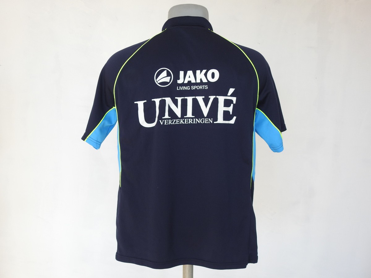 Heerenveen SC Training Polo Jersey JAKO Navy Blue Shirt Size M