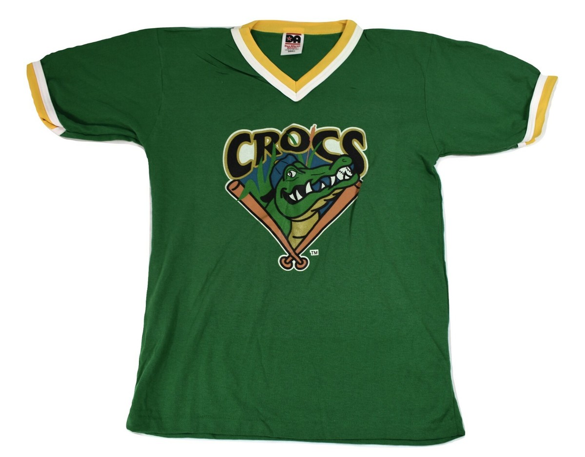 Don Alleson Womens MiLB Cape Fear Crocs Baseball Jersey Shirt New S, M, L,  XL