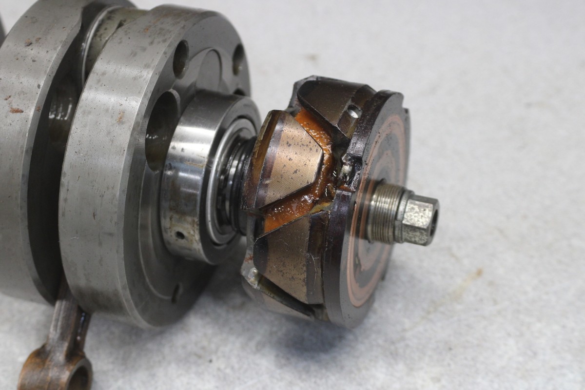 1974 Yamaha TX650 Twin ENGINE MOTOR CRANKSHAFT CRANK SHAFT XS650