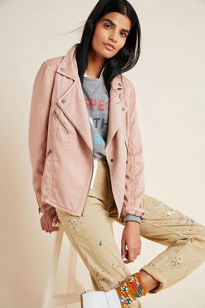 Drapey moto best sale jacket