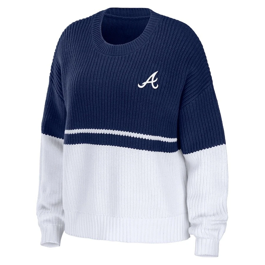 WEAR MLB Womens Atlanta Braves Sweater Size XI - Image 2 of 3