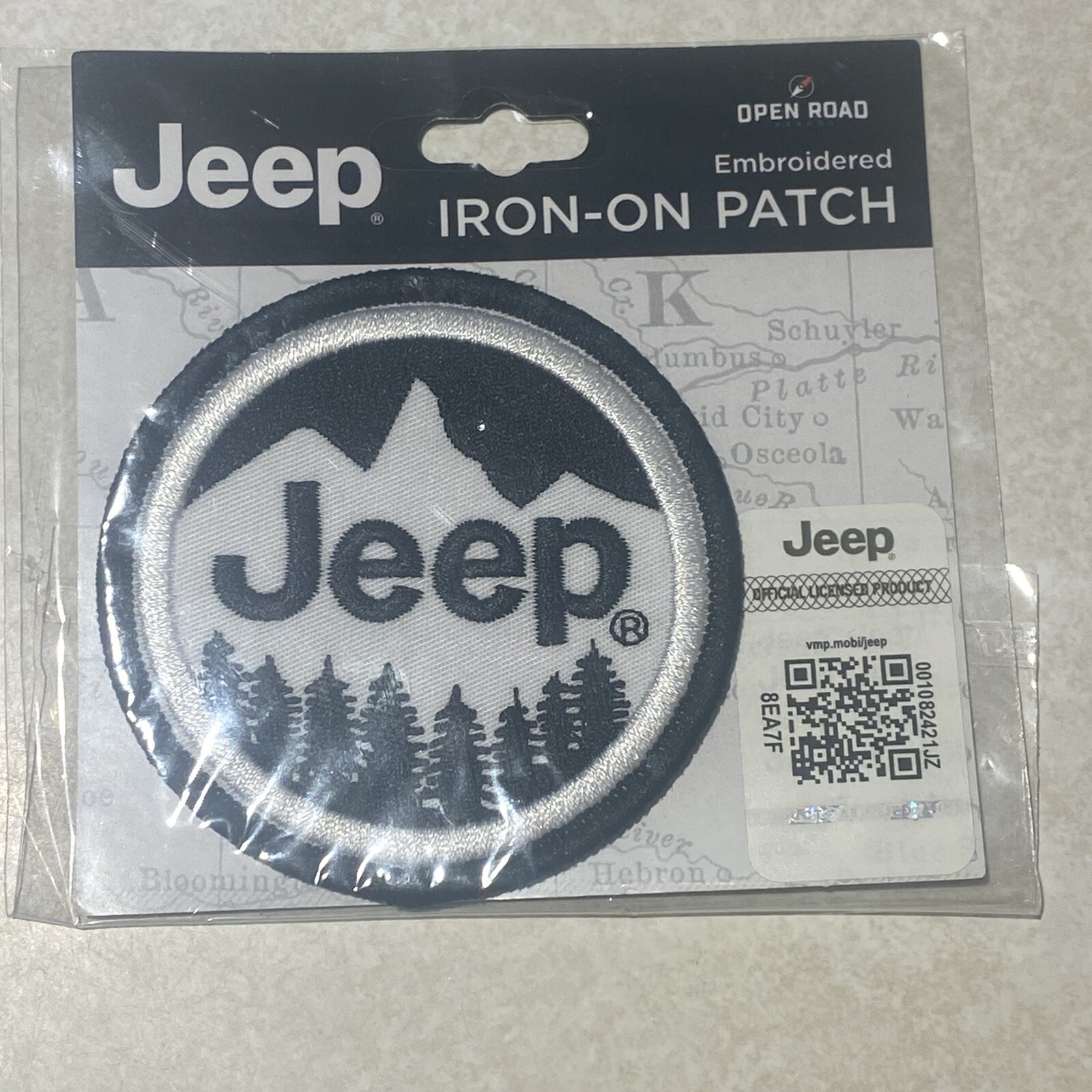 Jeep Logo: Embroidered 2.5