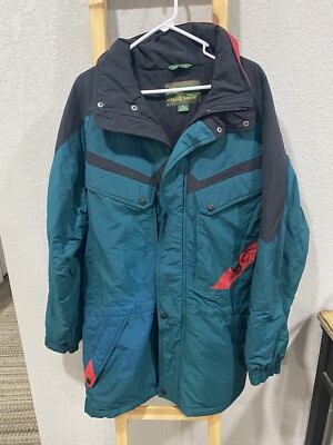 FIELD & STREAM Men's Winter Parka Coat Puffer Jacket Blue Purple Size XL