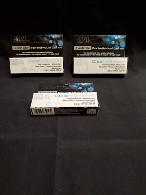 Ardell LashTite Individual Eyelash Adhesive Glue Clear 240467 (3 Pack)