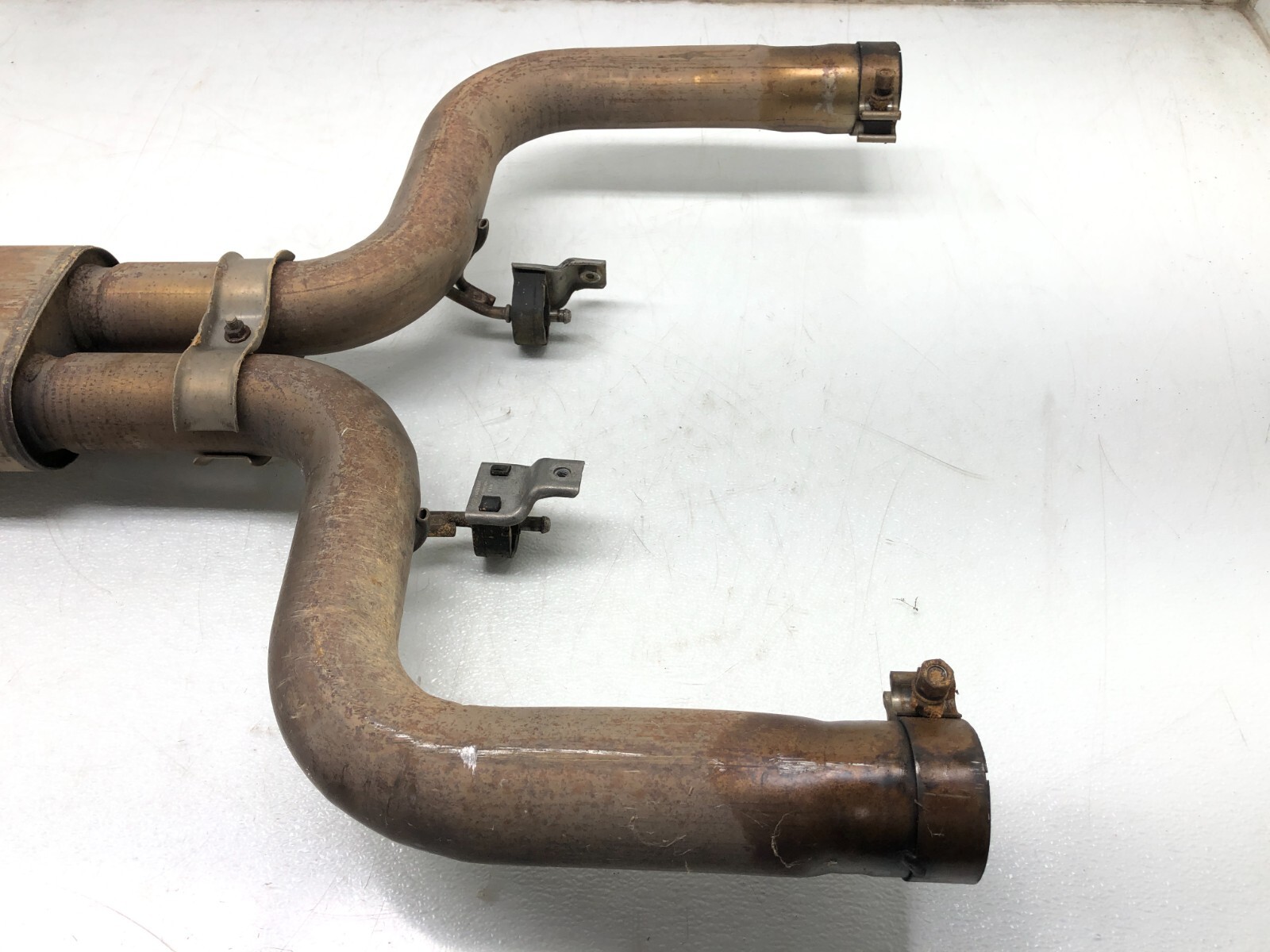 2014-2019 MASERATI GHIBLI S 3.0L V6 EXHAUST SILENCER RESONATOR ASSEMBLY OEM.