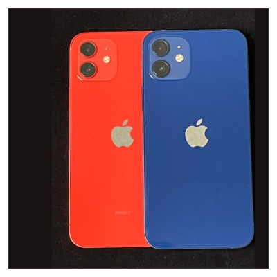 Apple iPhone 12 64GB/128GB Unlocked - Black, Blue, Red - Very Good Condition