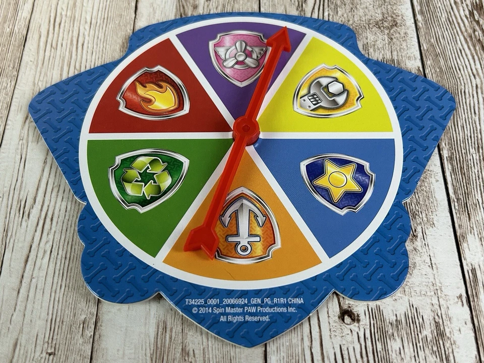 Paw Patrol Race To The Rescue Adventure Game Replacement Piece Part Spinner Only - Image 2 of 4