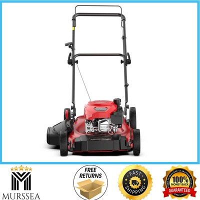 #ad PowerSmart 21quot; Gas Push Lawn Mower V8721C 2 in 1 Side Discharge Cutter $250.99
