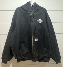 Carhartt Black Hooded Jacket 3XL