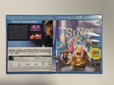 SING - Illumination Animationsfilm - KULT! Blu-ray Disc mit 3 neuen Mini Movies
