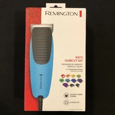 Remington Gentle & Quiet Kids Haircut Kit w/ Color Combs, 21 Piece Kit - NEW