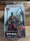 NECA Team Fortress 2 Pyro Red TF2 2012 Action Figure Rare Sealed Code