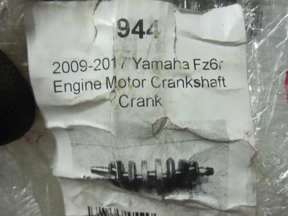 Cigüeñal Yamaha FZ6 FZ6R R6 R6S 2009-2017 OEM Foto 2 de 4