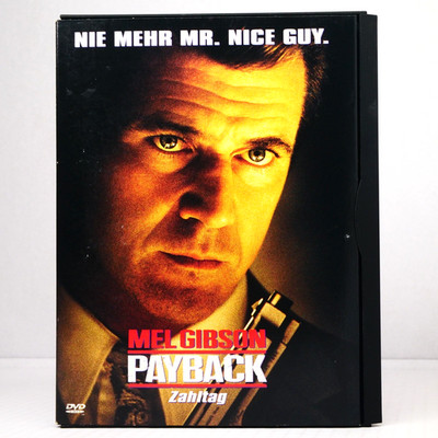 Payback Zahltag DVD Brian Helgeland Mel Gibson Maria Bello Deborah Kara Unger