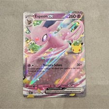 Espeon ex 070/128 Carta Pokémon EX Olografica Italiano Fase 1 PV 260