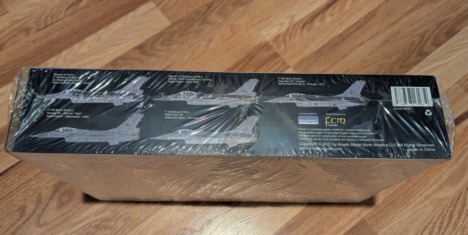 Kinetic Gold F-16A MLU NATO Viper 1/48