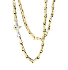 Collana catena BARAKA uomo GC241041GIAU600002 collezione Nexus oro e diamanti
