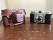 Kodak PONY 135 Camera Model C 35mm SLR Camera/SHUTTER TESTEd Seems Working Read