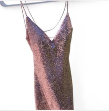 Windsor Sequin Dress Pink Size XS Cocktail Spaghetti Strap