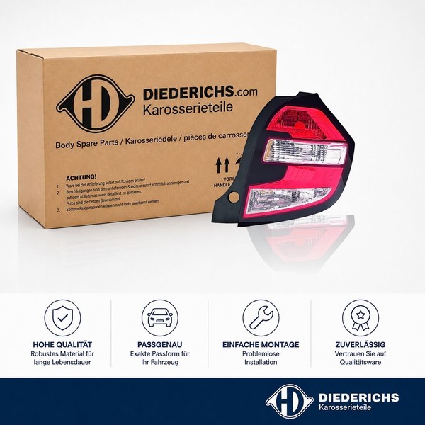 Heckleuchte Rechts Diederichs 4483090 FÜR Renault RÜCkleuchte Hecklicht-image