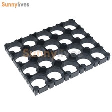 10PCS 4x5 Cell 18650 Batteries Spacer Radiating Shell Plastic Heat Holder New