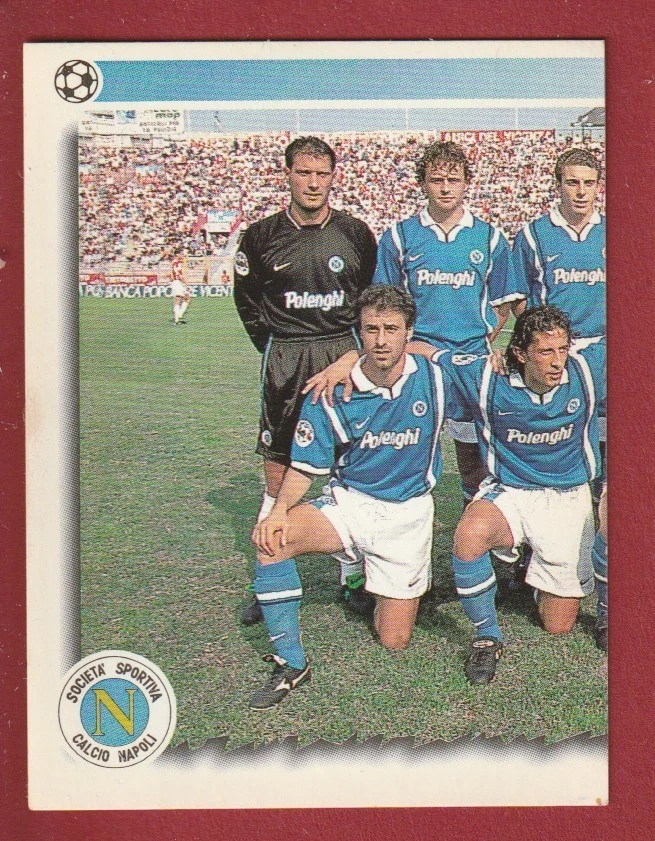 FIGURINA ALBUM CALCIATORI PANINI 1996-97 NAPOLI N.197
