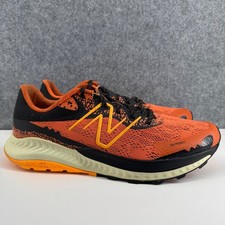 New Balance DynaSoft Nitrel v5 Trail Running Shoes Mens 13 Orange Black MTNTRTM5