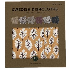 Swedish Dishcloths Reusable Assortment 12 Pack 