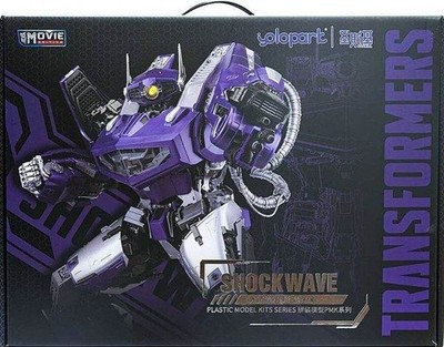   YoloPark Transformers PLAMO Shockwave Bumblebee Movie Model Kit 1/6 Scale