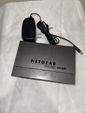 NETGEAR ProSafe GS108T 8-Port Gigabit Ethernet Switch Used