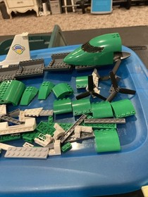 LEGO Cargo Plane 7734 City Parts Pieces Tail Only Cockpit Fuselage Printed Lot