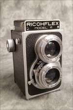 RICOHFLEX MODEL VI 6x6 TLR CAMERA RICOH ANASTIGMAT 3.5/80 Lens