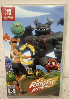 Ring Fit Adventure Nintendo Switch 2019, Fitness Game, (No Ring or Strap)