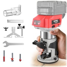 Cordless Compact Router Compatible with Milwaukee 18V Battery (Bare Tool), New