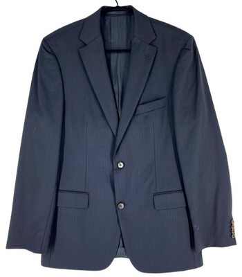 Hugo Boss Men Pasini/Movie1 100% Wool Blazer Jacket Size US: 40L; EU:98