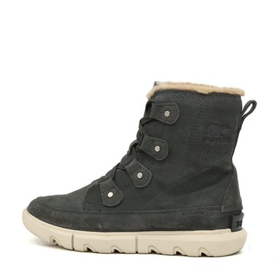 Sorel Damen NL5031-028 Stiefel Grau Wildleder Mittel Boots Winterstiefel EU 38,5