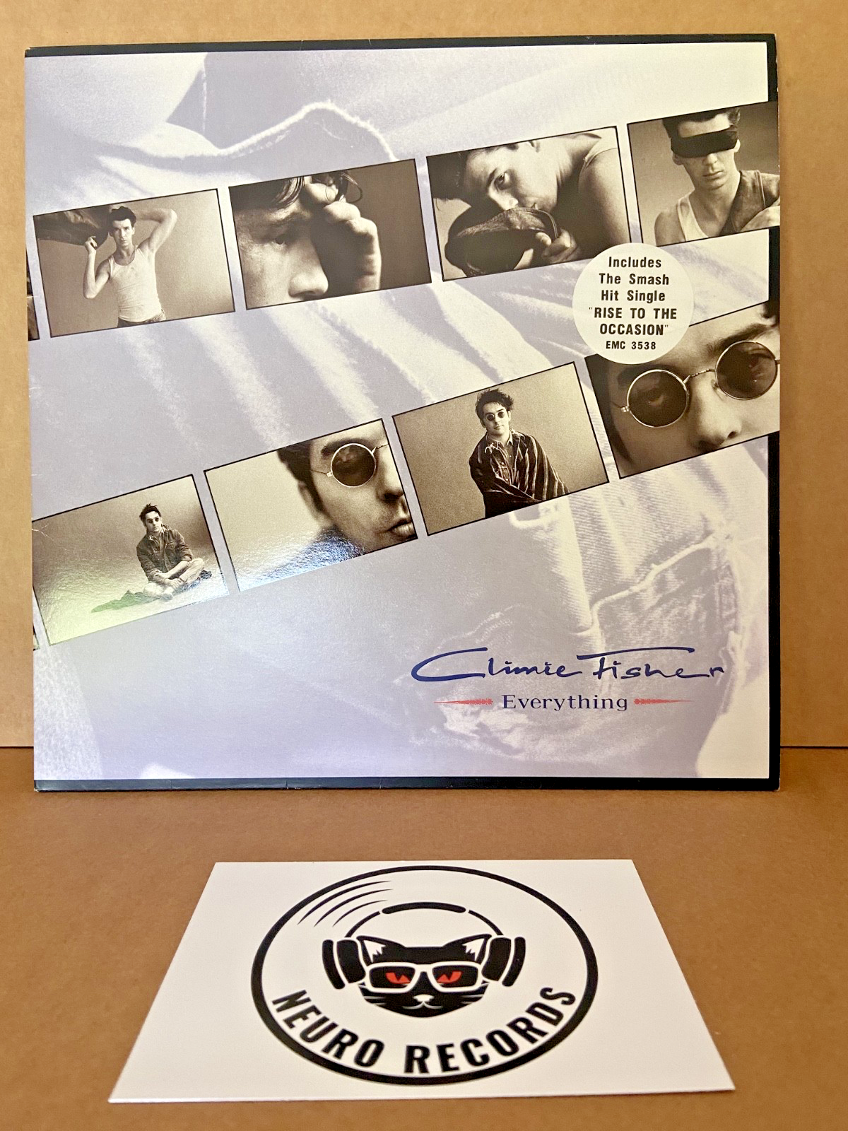 CLIMIE FISHER - 'Everything' LP -  VINYL EX+ / SLEEVE VG+ [CLEANED&PLAY TESTED]