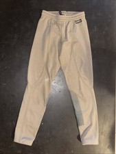 Kerrits Girls Mocha Riding Pants With Suede Small