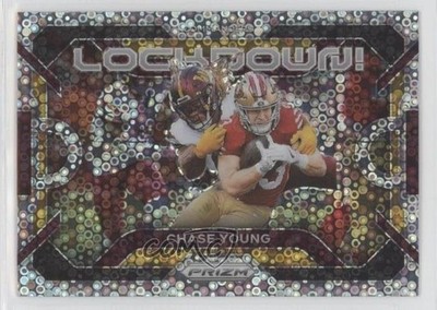 2023 Panini Prizm Lockdown No Huddle Prizm Chase Young #LD-15 14im