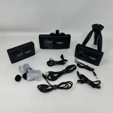 Comica CVM-WS60 Wireless Lavalier Microphone System Dual UHF for Camera  iPhone