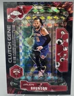 Jalen Brunson /5 Topps Chrome Clutch Gene Red Refractor | New York Knicks SSP