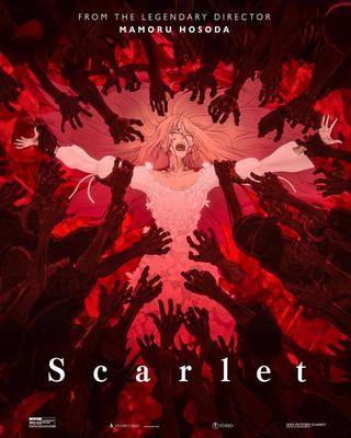 Scarlet Movie Mamoru Hosoda New Animated Fantasy Poster