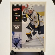 2000-01 Upper Deck Victory - Greg Johnson #129