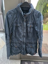 ESPRIT JACKE GRÖßE XL,  BLAU, mit KAPUZE im KRAGEN