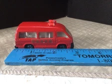 TOMICA TOYOTA HIACE FIRE DEPARTMENT  EMERGENCY VEHICLE
