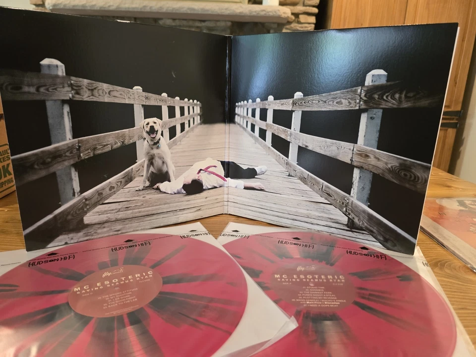 MC Esoteric - Saving Seamus Ryan SIGNED Vinyl LP Limited To 300 NM/VG+ - Image 3 of 4